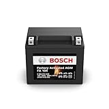 Bosch FA104 - AGM-Motorradbatterie - 12V 180A 10Ah...