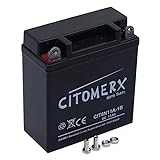 Gel-Batterie CIT 6N11A-1B, 6V/11 AH, Pol links,...