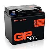 GP-PRO Gel-Batterie 12V 30Ah 53030...
