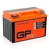GP-PRO GTZ12S 12V 12Ah GEL-Batterie (Kompatibel...