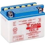 Yuasa YB4L-B DC Motorradbatterie 12 V 4 Ah,...