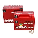 Carbon Electric Gel Batterie YTX4L-BS 12V 4Ah...