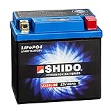 SHIDO LTX14L-BS LION -S- Batterie Lithium, Ion...