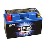 Motorrad Batterie Shido Lithium LTZ10S / YTZ10S,...