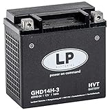 Landport Motorradbatterie Gel GHD14H-3...