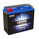 Motorrad Batterie Shido Lithium LT12B-BS /...